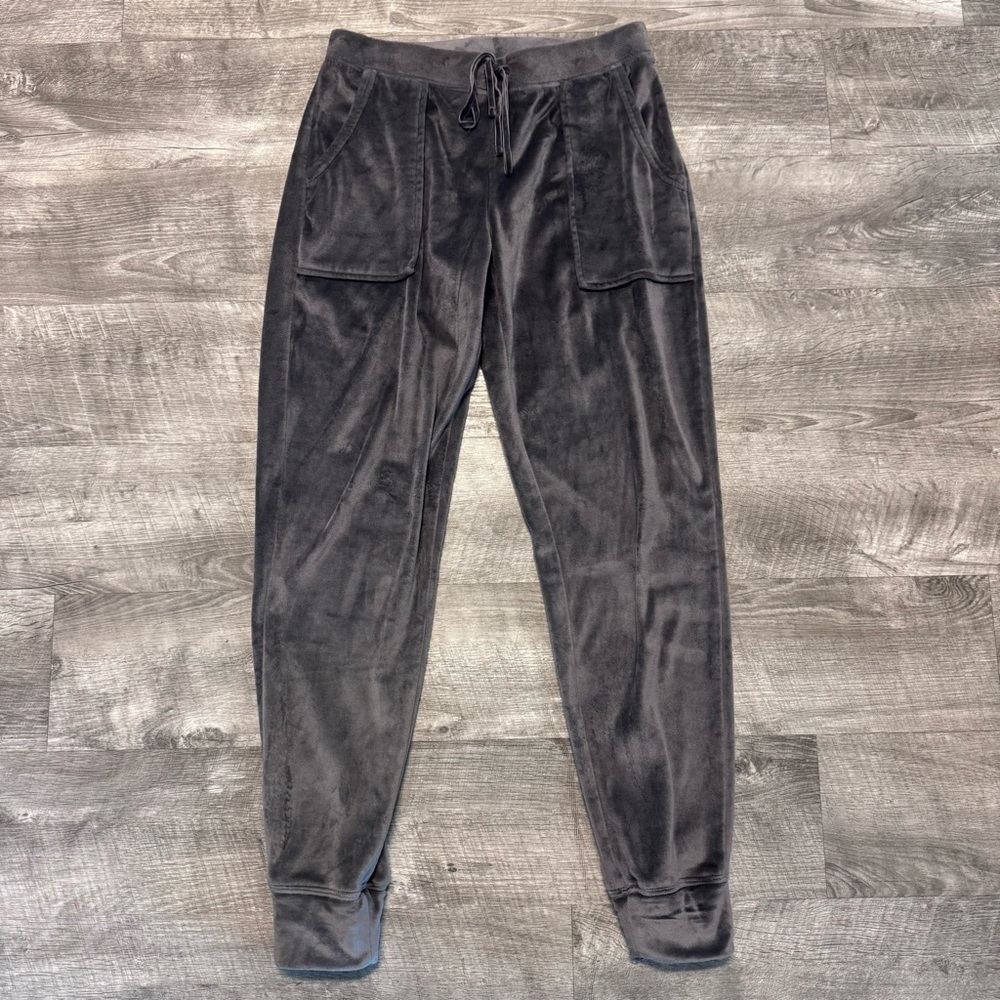 House of Harlow 1960 Nicole Richie Gray Velour Jogger Pant Womens Sz. XS